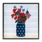 Stupell Industries Stars & Stripes Bouquet Framed Giclee Wall Art Design by Yvette St. Amant